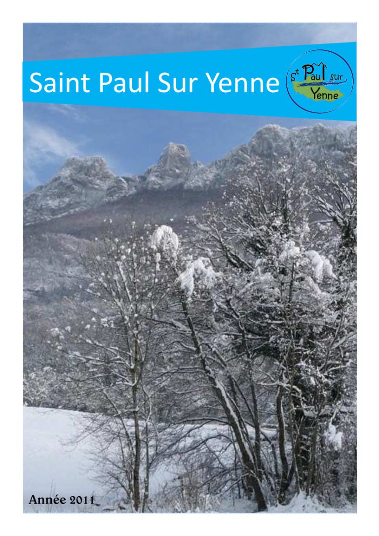 couverture du Bulletin municipal de 2011