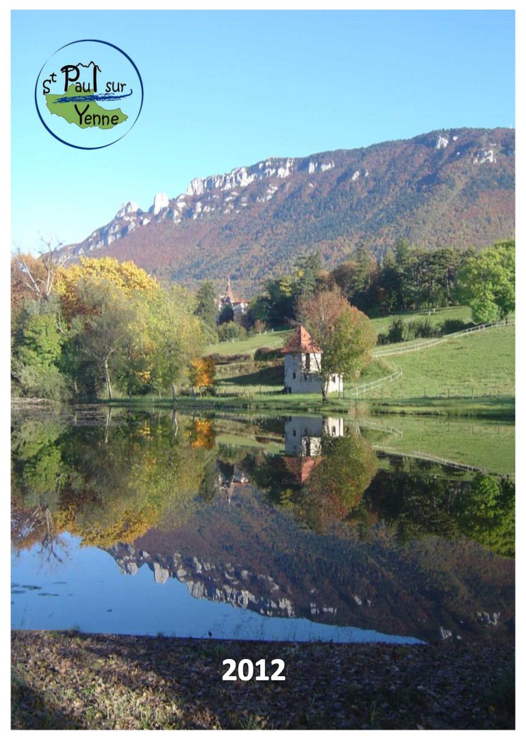 couverture du Bulletin municipal de 2012